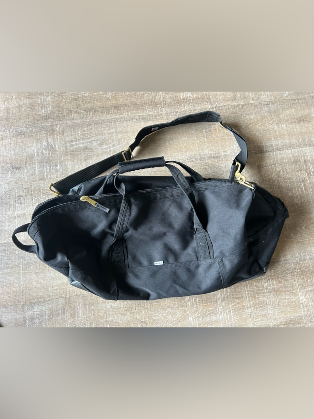 ▶️ Carhartt Legacy 23” Gear Bag Black Duffel Travel Gym Workwear Canvas - Picture 10 of 10